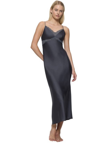 Nightgown Triumph Silky Sensuality NDW Lace pebble grey 