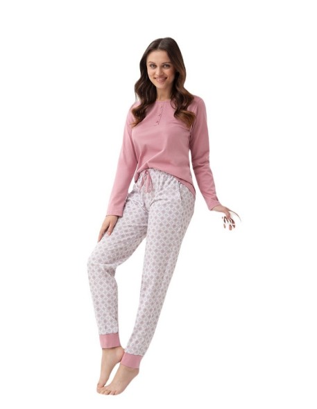 Women's cotton pajamas Luna 334 