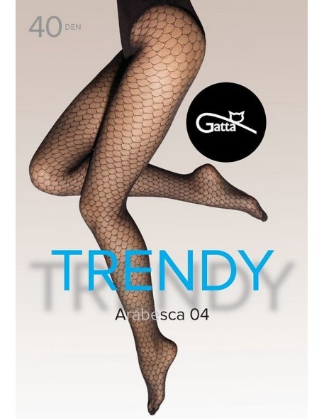 Tights Gatta Arabesca 04 40 den plus size 