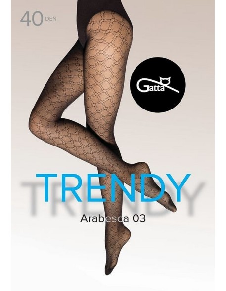 Tights Gatta Arabesca 03 40 den plus size 