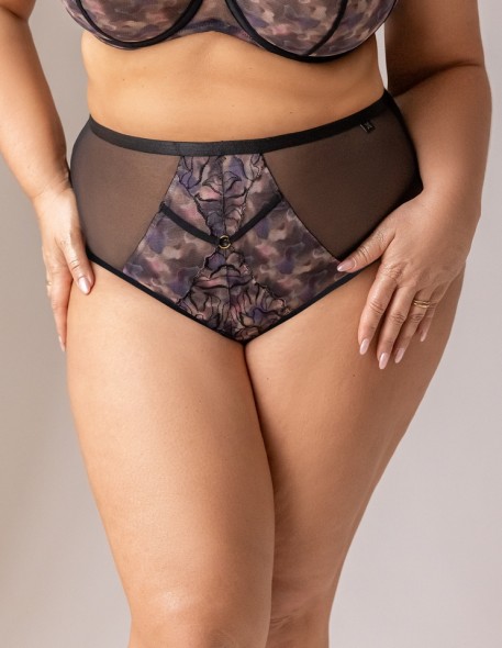 Women's high-waisted panties Waist Krisline Blurry 