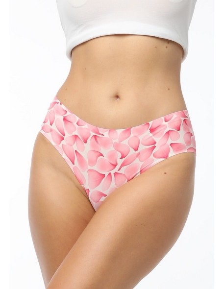 Women's seamless briefs Julimex Simple classic Rose Flakes Rak'n'roll 