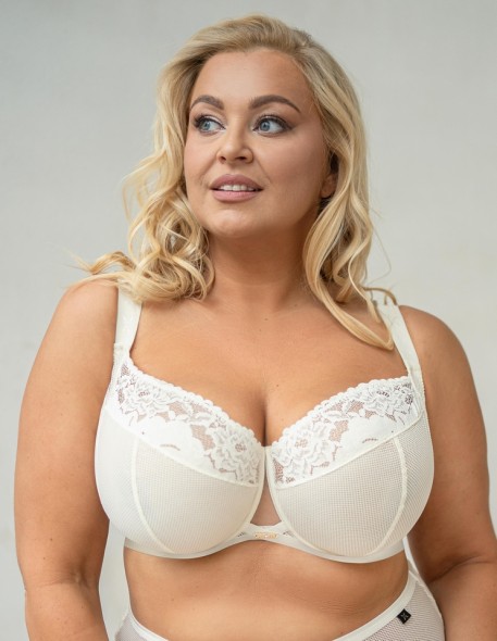 Soft bra full cup Krisline Cotton Flower 