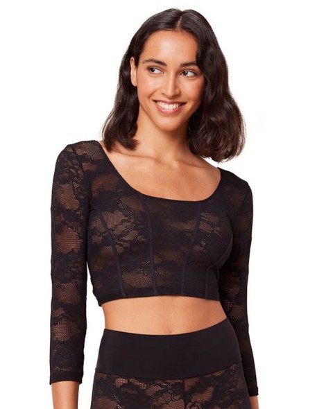 Lace blouse Triumph Smart Deco Crop Top 