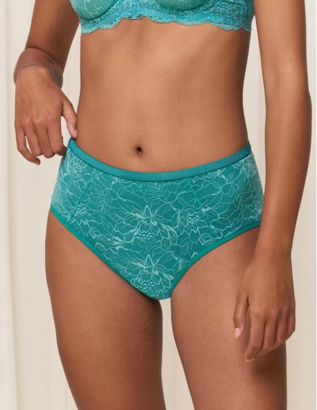 High waisted panties Triumph Amourette Charm T Maxi01 topaz 