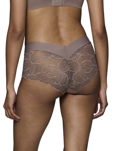 Majtki koronkowe Triumph Body Make-Up Illusion Lace Shorty grey 