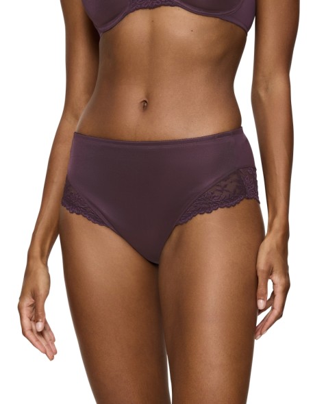 High waisted panties Triumph Ladyform Soft Maxi purple dusk 