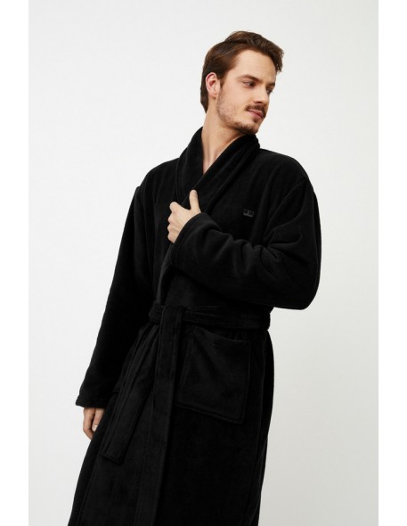 BATHROBE MALE GERALD BLACK Aruelle