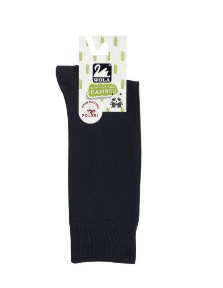 Socks men's smooth with bamboo u94.028 Wola