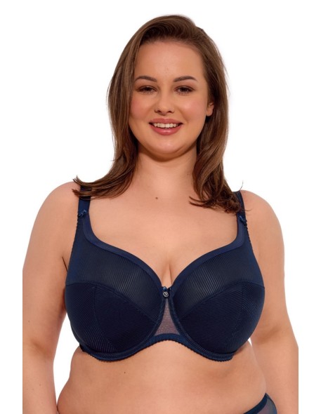 Bra semi-soft sonia maxi 1058 navy blue Gaia