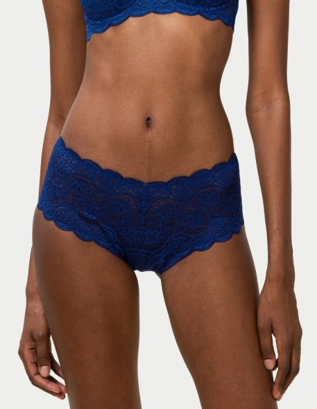 High waisted panties Triumph Amourette 300 Maxi X deep water 