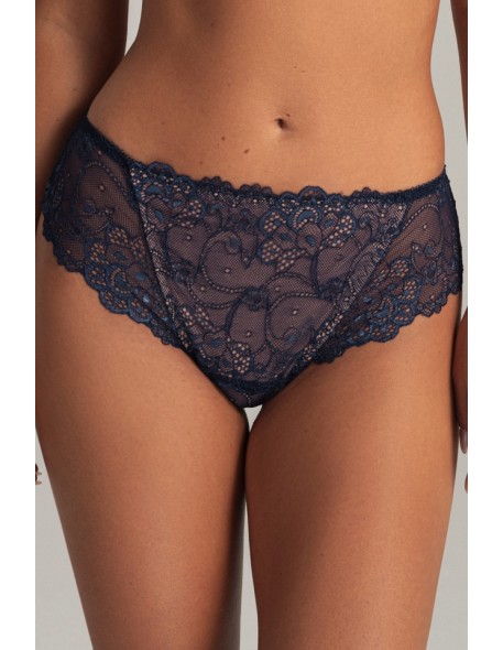 Lace panties Ava 2137 navy blue 