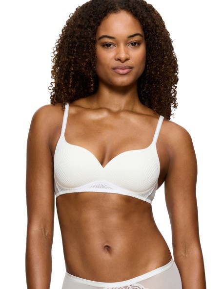 Padded bra Triumph Delightful Spotlight P silk white 