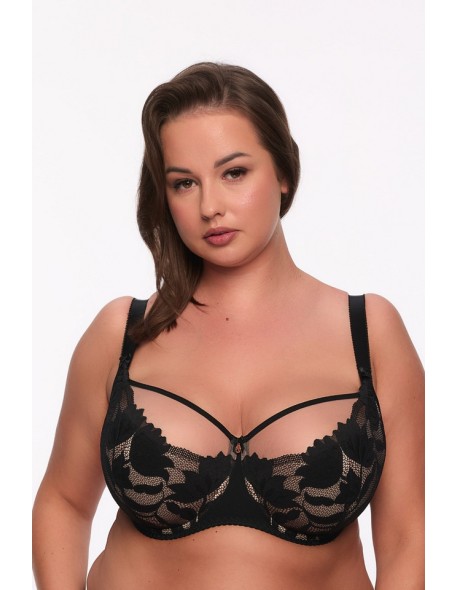 Bra semi-soft keto maxi 1134 black Gaia