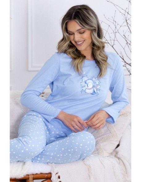 Pajamas leveza leona 1507 dł/r m-2xl M-Max