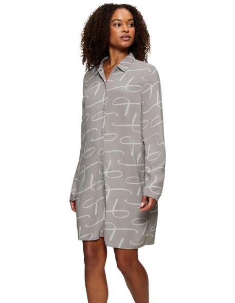 Viscose nightgown Triumph Boyfriend Fit Ndw 02 grey