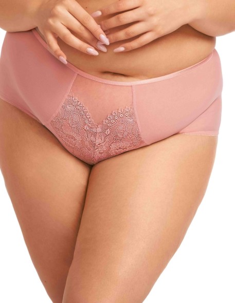 Women's briefs high waisted Nessa Milena N02 pink