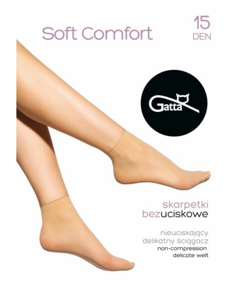 Socks soft comfort 15 den pressure-free Gatta