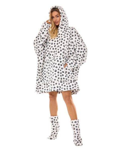 Bathrobe ladies' 2468 + socks L_L