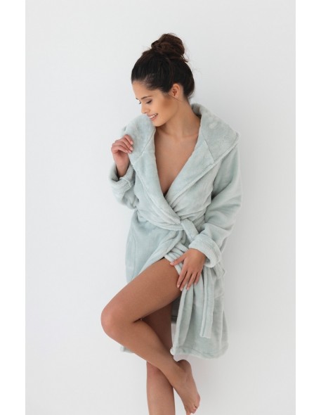 Women's bathrobe with hood Sensis Garden