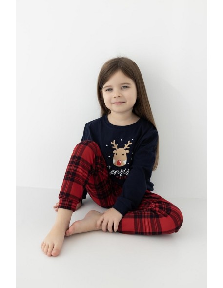 Pajamas lucy kids girl dł/r christmas 98-104 Sensis