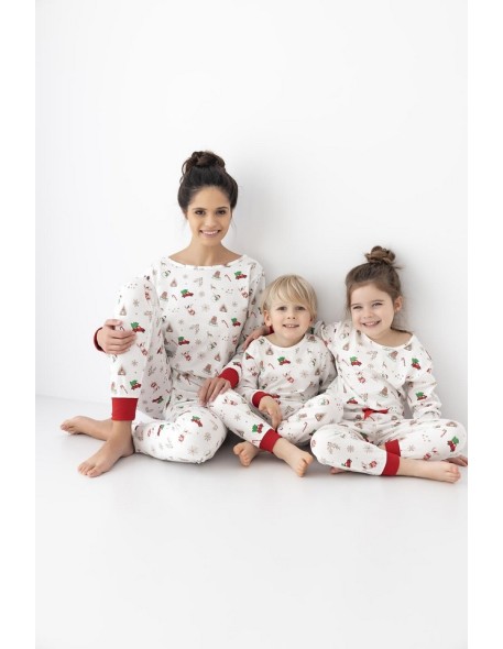 Pajamas kids maurice/samantha dł/r christmas 110-128 Sensis