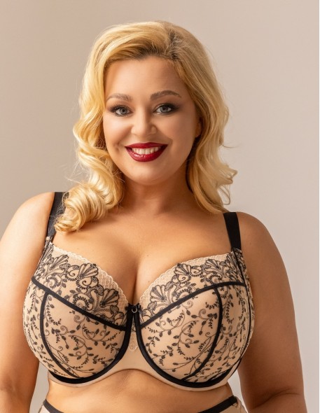 Soft bra full cup Krisline Oriental