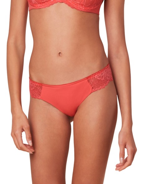 Thong Triumph Wild Peony Florale Brazilian deep blush