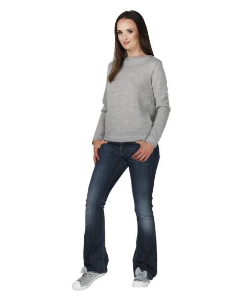 Grey sweater ladies' nelly Lookat