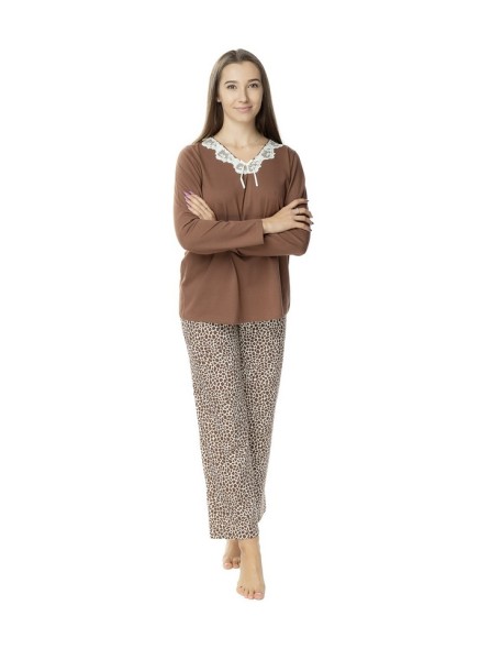 Dwuczęściowa pajamas women's zwierzęcy pattern Lookat