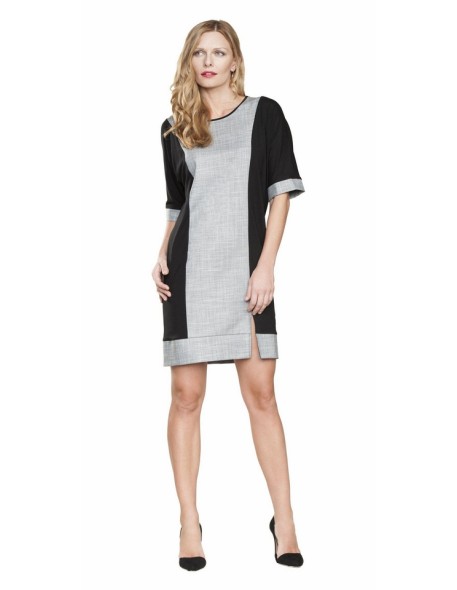 Black-grey dress women's Lookat