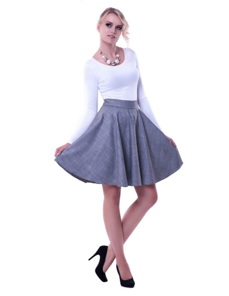 Elegancka flared skirt Lookat