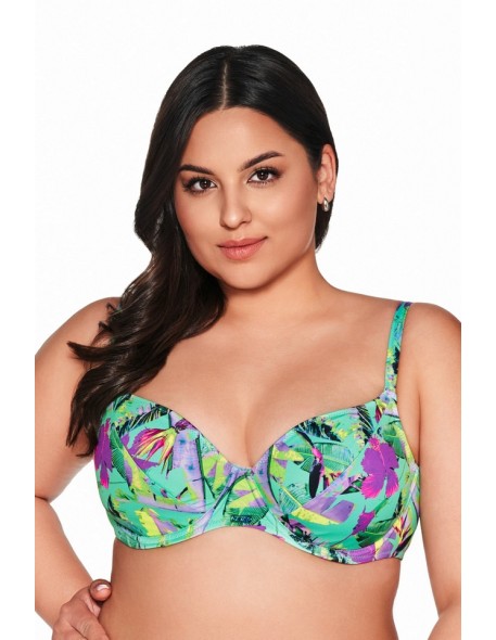 Swimming bra Ava SK 211 vibrant green maxi 