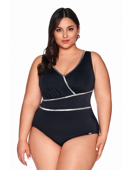 One-piece swimsuit Ava SKJ 62 black maxi 